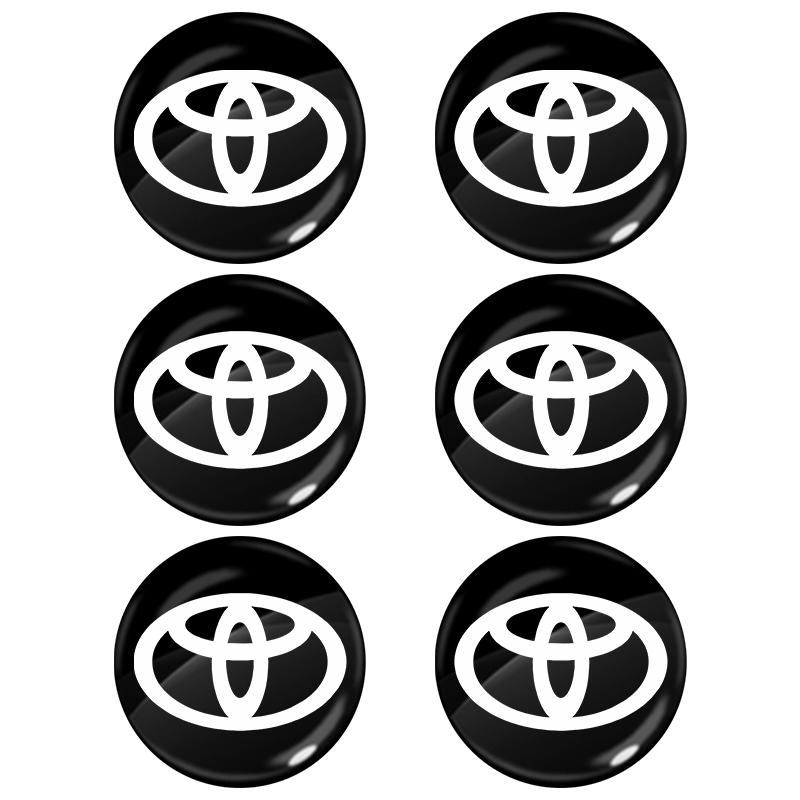 

Наклейка на замочную скважину замка двери автомобиля Эмблема Защитная наклейка для автомобиля для Toyota TRD GR Racing Supra Corolla Запчасти Sport Yaris Grmn 6PCS TOYOTA