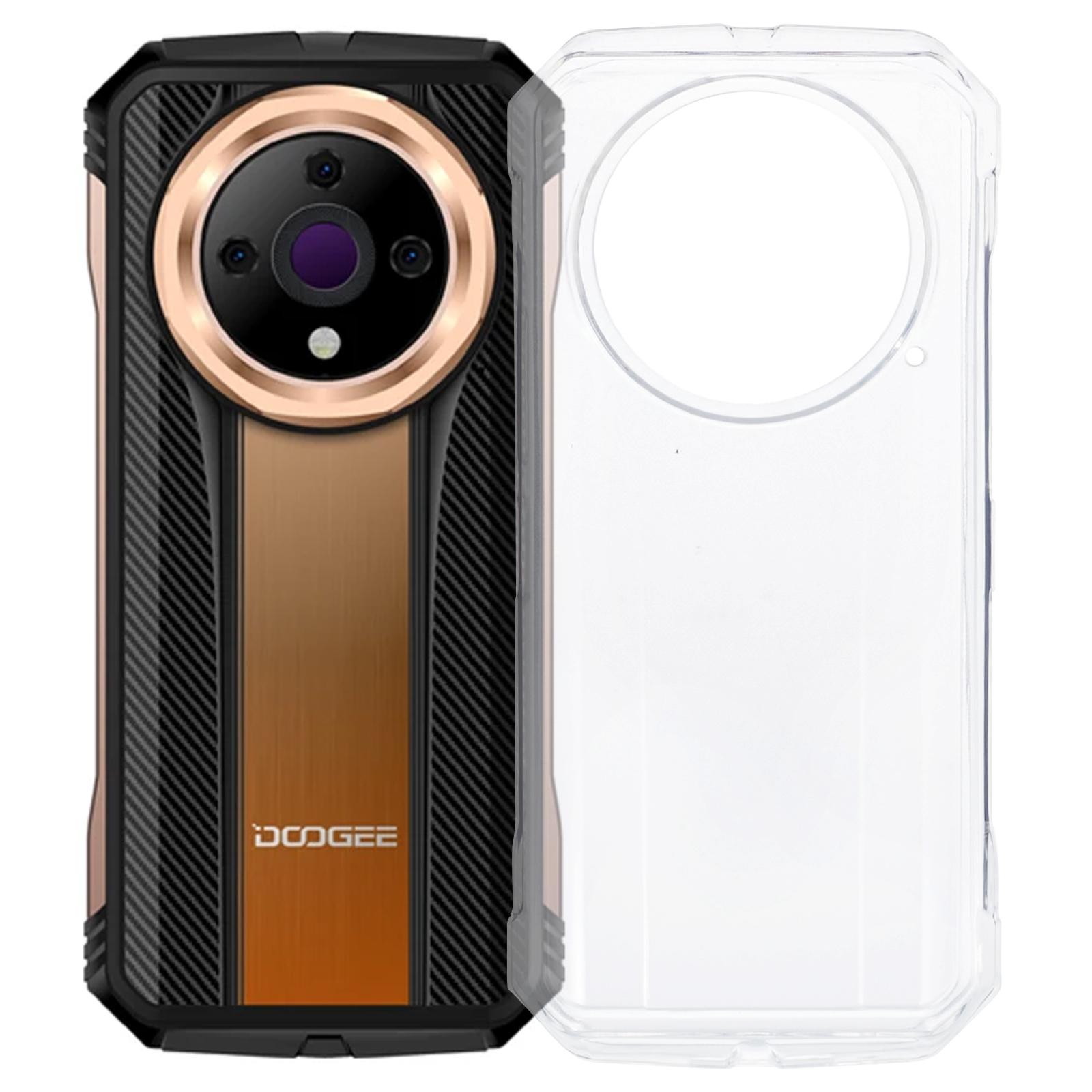 

Протиударний чохол для телефону Doogee V31GT Тонкий м який чохол з ТПУ Transparent