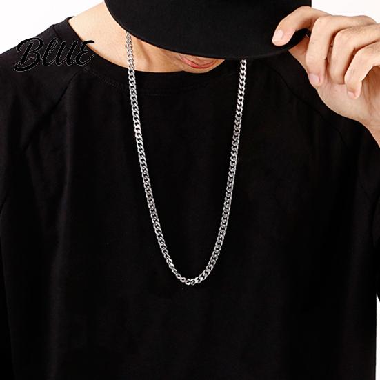 Minimalist Necklace Chain for Men Women Black Thin