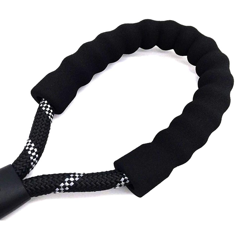 Strong, Reflective Training Dog Leash Kobe 3M Black