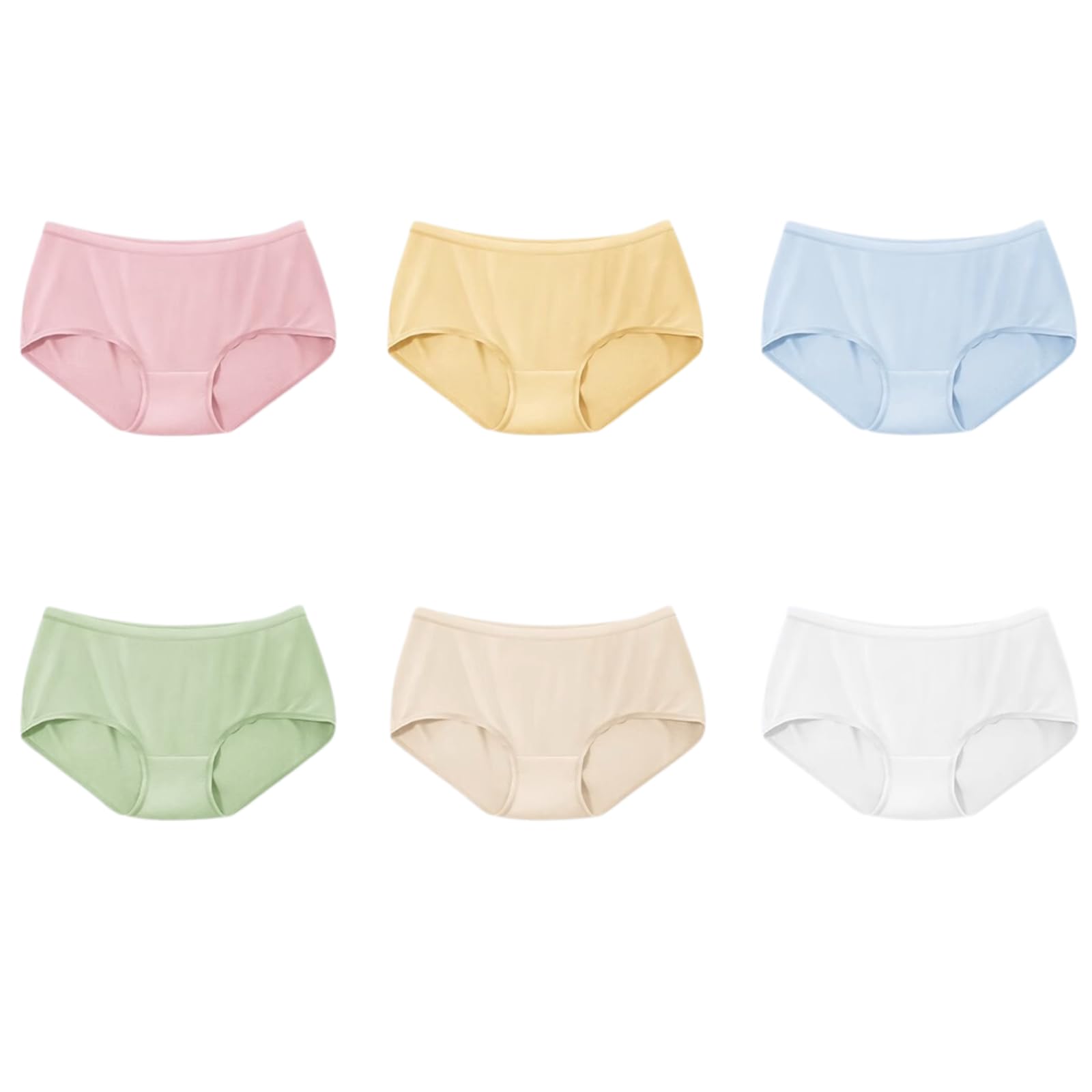 

Disposable Set of Comfortable Perfect for Disaster and Other Cotton Panty Ideal for Disaster [ieie] Quick-Drying Panties, Medium, 6, 100% Cotton,