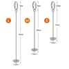 Parrot Stainless Steel Fruit Fork Apple Fork Toy Bird Cage Supplies Bird Fruit Insert Feeder Pet Parrot Accessories Bird Feeder