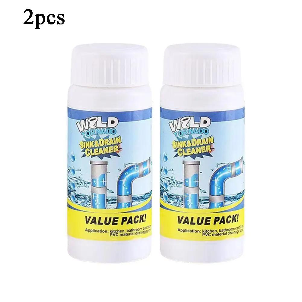 Der leistungsstarke Rohrreiniger und das spezielle Kanalreinigungspulver entfernen effektiv Gerüche und Verstopfungen