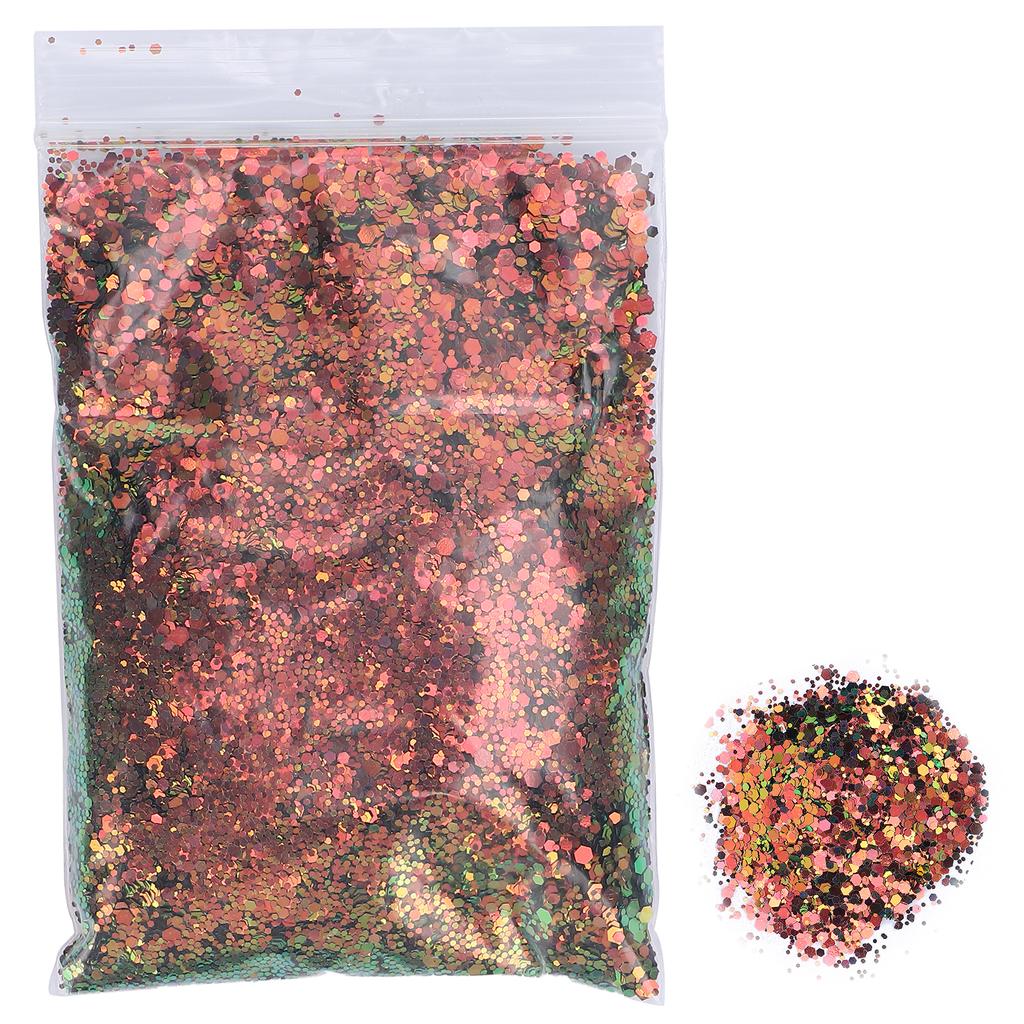 Paillettes per Unghie Polvere Scaglie Miste Glitter Scintillanti Decorazione per Unghie Scintilli 50g
