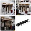 40x8.5x4.5cm Anti Slip Detailing Tool Hanger, Space Saving Car Wash Brush Storage Rack with Hooks, Organizer for Garage Home
