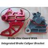 CNC Integrated Rear Brake Disc Guard Protector For Honda CRF250L CRF250M /S CRF300L CRF 250L 300L Rally 2012-2020 2021 2022 2023