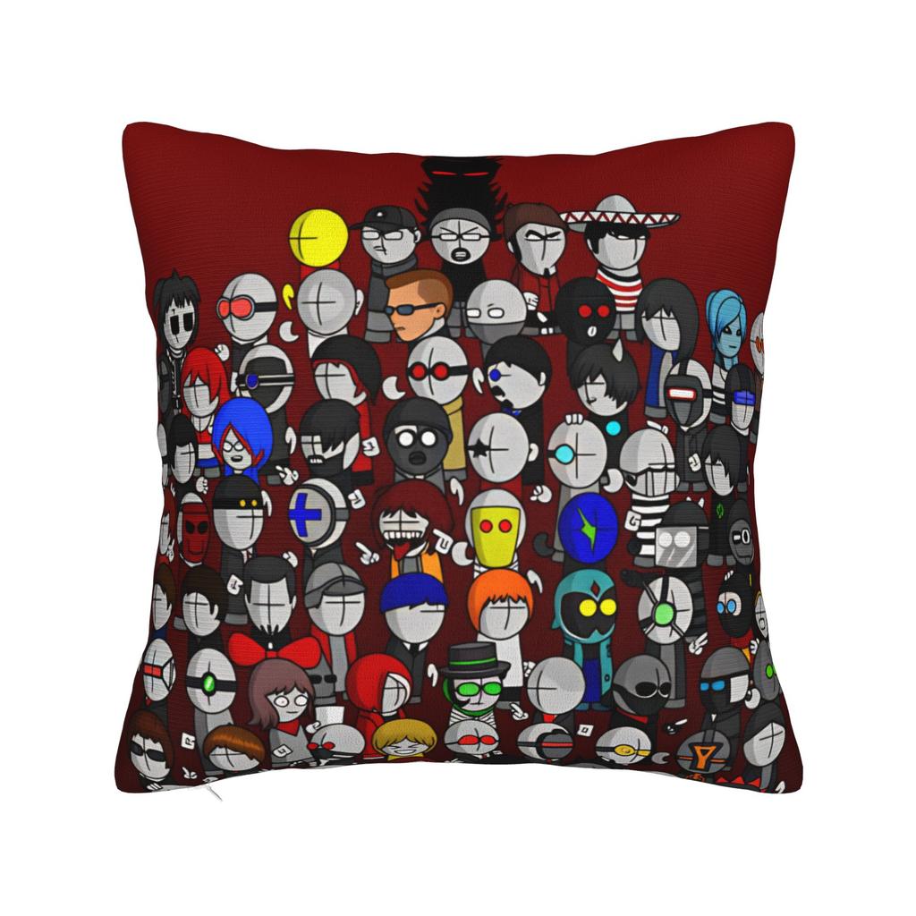 MADNESS COMBAT Pillow Case Graphic Pillow Cover Vintage Cushion Cover For Living Room Chair