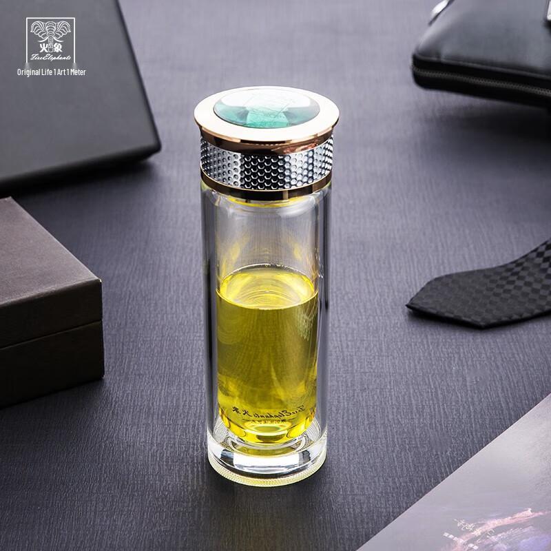 Huoxiang Romani Tea Infuser Glass Bottle