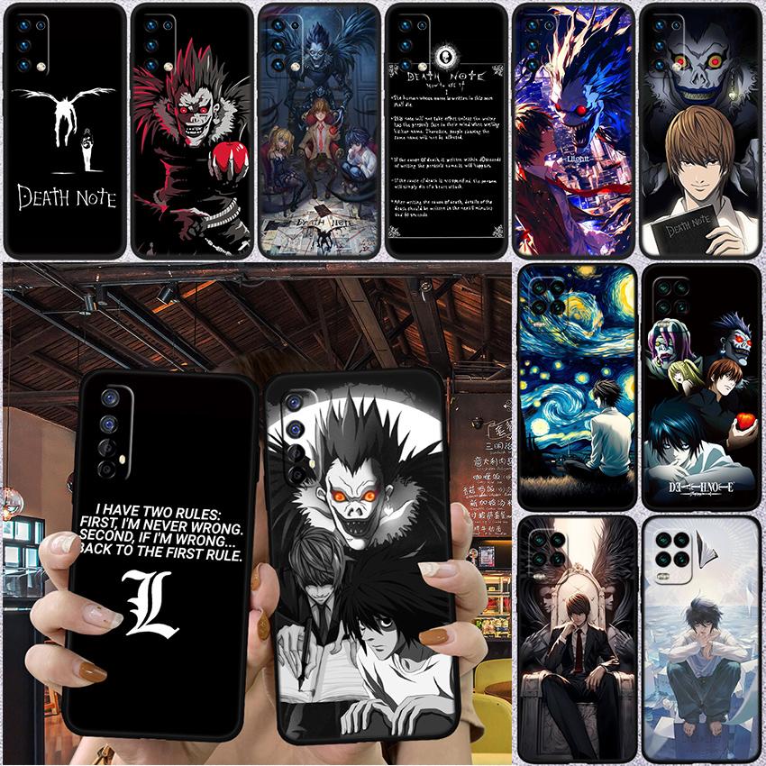 Death Note Phone Case for Samsung Galaxy A11 A12 A13 A15 A52S A53 A55 A56 A70 A71 A72 A73 F06 F16 F56 S10 Plus S10e