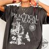 Practical Magic Vintage T-Shirt, 90er Jahre Film Retro Grafik-T-Shirt, Ästhetisches Hexen-Shirt, Übergroßes Comfort Colors Shirt, Halloween-Geschenk für Sie
