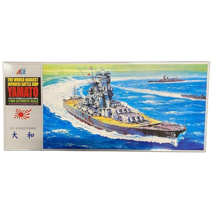Micro Ace 1/600 Battleship Aircraft Carrier No.1 Battleship Yamato Multicolor 8.27 x 19.09 x 2.36 inches