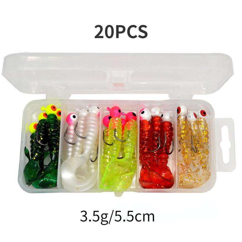 

Подвесной крючок для рыбалки на открытом воздухе, подвесная биомиметическая мягкая наживка для насекомых (20PCS)