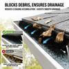 Stainless Steel Wire Roof Pipe Filter Brush Heavy Duty Leaf Guard Filter  Roof Drain Pipe