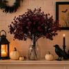 Fall Decor for Offices Artificial Flowers Indoor Outdoor Decor, Weatherproof Autumn Floral with Flexible Stems Arrangements Home Office Table