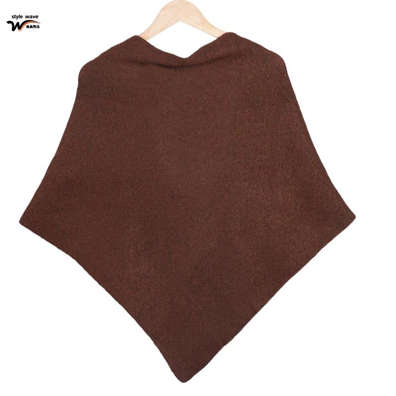 Women S Elegant Triangle Scarf Warm Neck Wrap For Autumn Winter Versatile
