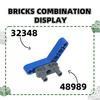 Non-Toxic 250Pcs/Lot 6536 1X1 Axle And Pin Connector Perpendicular Building Blocks Moc Accessories Compatible With Bricks Kids Toys