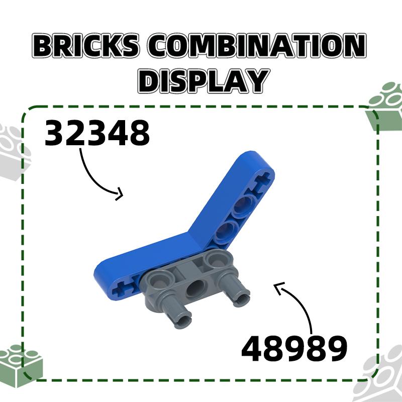 Non-Toxic 250Pcs/Lot 6536 1X1 Axle And Pin Connector Perpendicular Building Blocks Moc Accessories Compatible With Bricks Kids Toys
