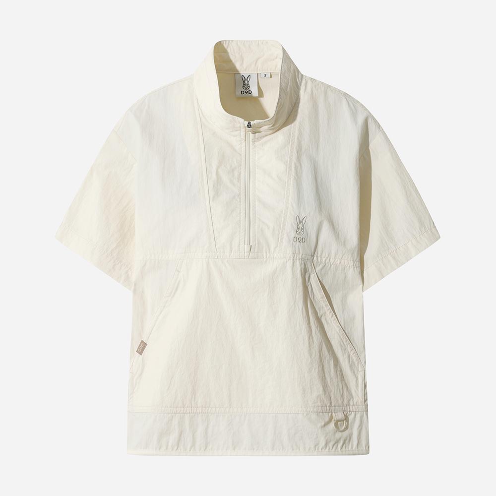 DOD Eight Stand Neck Half Anorak Women'S (Ivory)