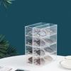 Glasses Storage Case Multi Compartment Eyeglasses Holder Portable Spectacle Organizer Dustproof Sunglasses Storage Box