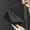 Large Capacity Women Evening Handbag Chain Wedding Clutch Lightweight Crossbody Bag  Dinner