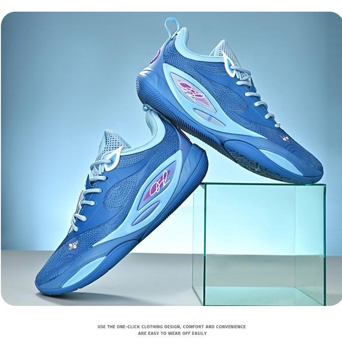Basketball Shoes Men's Lightweight Breathable Non-slip Cushioning Actual Combat Low-top Sports Shoes