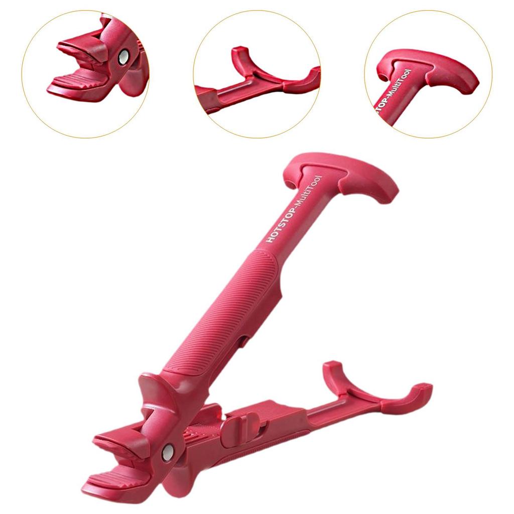 Bowl Clip Anti Scalding Plate Gripper Non Slip Clamp Kitchen Tool for Home Cooking Serving
