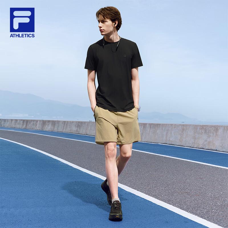 FILA Men's Minimalist Sun-Protective Short-Sleeve Sports T-Shirt