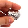 Gimmick Prop Magic Ripped Coin Half Coin Folding Coin Bite Funny Coin Magic Tricks Street Stage