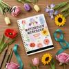 Floral And Daily Object Coloring Watercolor Book, Clean Bright Patterns Design, Thick Book for Kids Paper Multi-theme Paint Art Skill Development