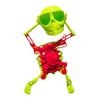 Funny Plastic Wind-up Dancing Skeleton Toy No Need Battery 3D Printing Creative Skeleton Toy Desktop Ornament Home Decor Gifts