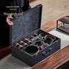 YIHUTEA Yingquan Glass Tea Set with Electric Stove, 12-Piece Gift Box