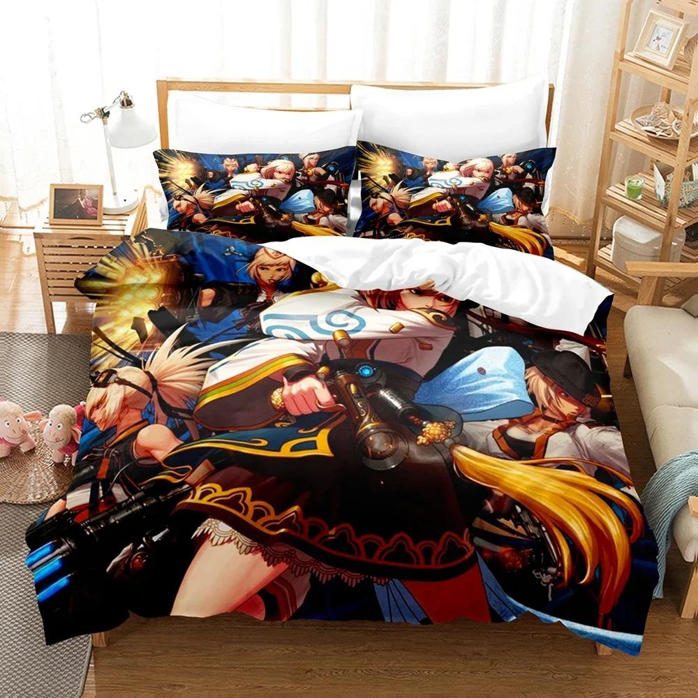 3D-gedrucktes Spielverlies auf Kämpfer-Bettwäsche-Set Einzel-Doppel-King-Bettset Kinderzimmer Bettbezug-Sets Heimtextilien