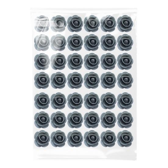 100Pcs Artificial Rose Heads 3.5cm Foam Roses PE Realistic Simulated Flowers for Wedding Party Valentine Gift Home Decoration Bouquet