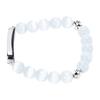 Smart Beaded Watch Bracelet Sleep Monitor IP68 Water Proof Smart Crystal Bracelet with Call Reminder Multi Sports Modes