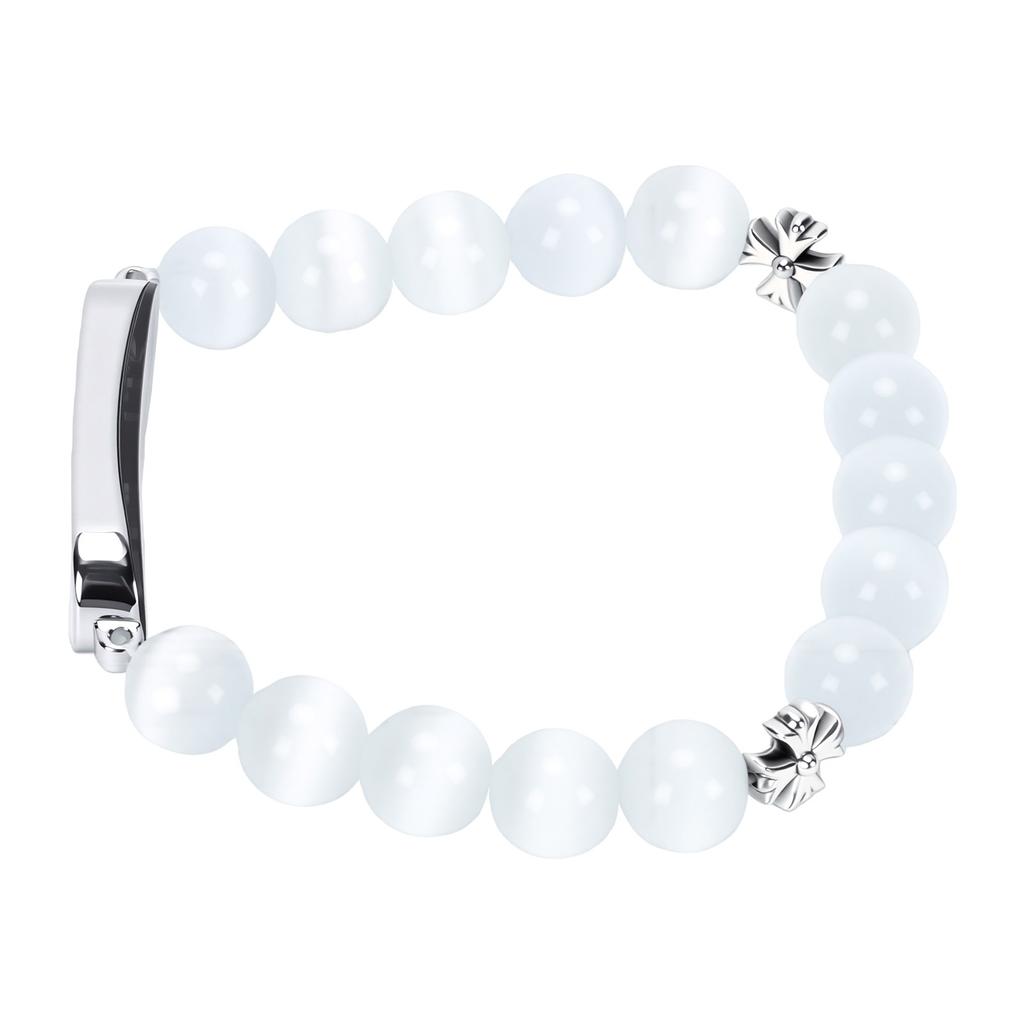 Smart Beaded Watch Bracelet Sleep Monitor IP68 Water Proof Smart Crystal Bracelet with Call Reminder Multi Sports Modes
