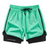 Pantalones Cortos Deportivos para Hombre de Cinco Cuartos Pantalones de Cinco Cuartos para Exterior Pantalones Casuales para Hombre