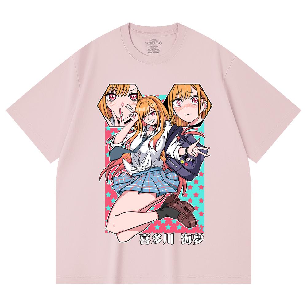 230 Gsm 100% Cotton My Dress-Up Darling V3 Marin Print Unisex Heavy Cotton T Shirt