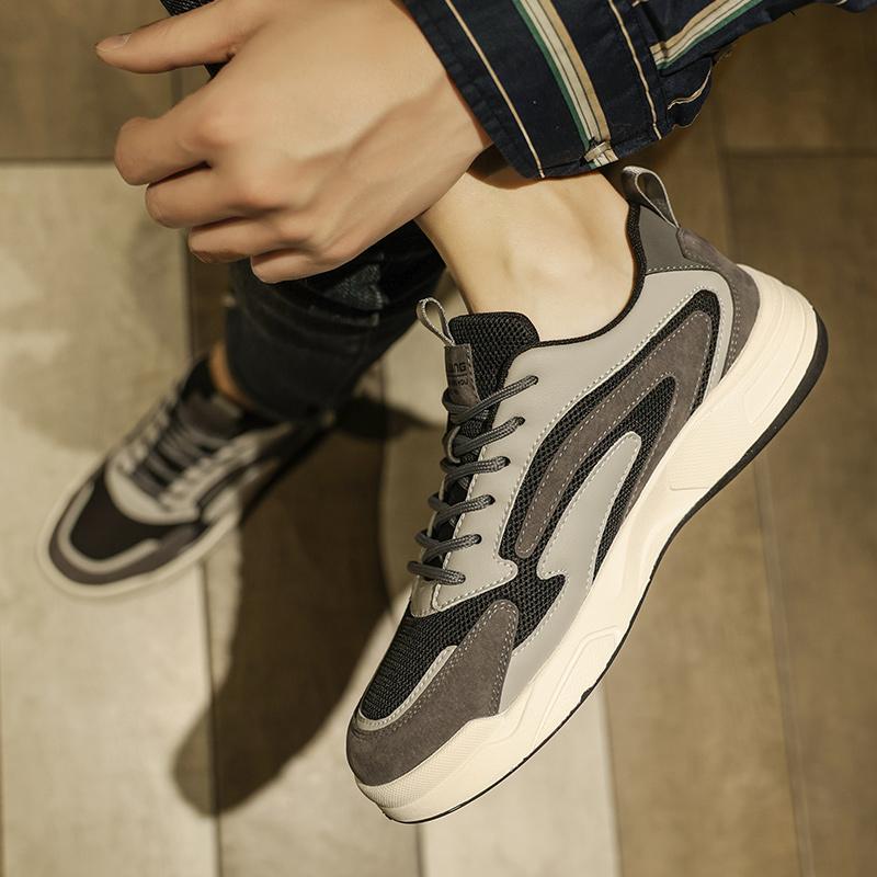 2025 High Quality Fashion Low Sneakers for Men Shoes Breathable Comfortable Outdoor Lace Up Walking Sports Sneakers Blockbuster