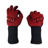 Heat Resistant BBQ Gloves High Temperature Oven Gloves for Grill Cooking Microwave Oven Heat Insulation Protective Gloves for Barbecue