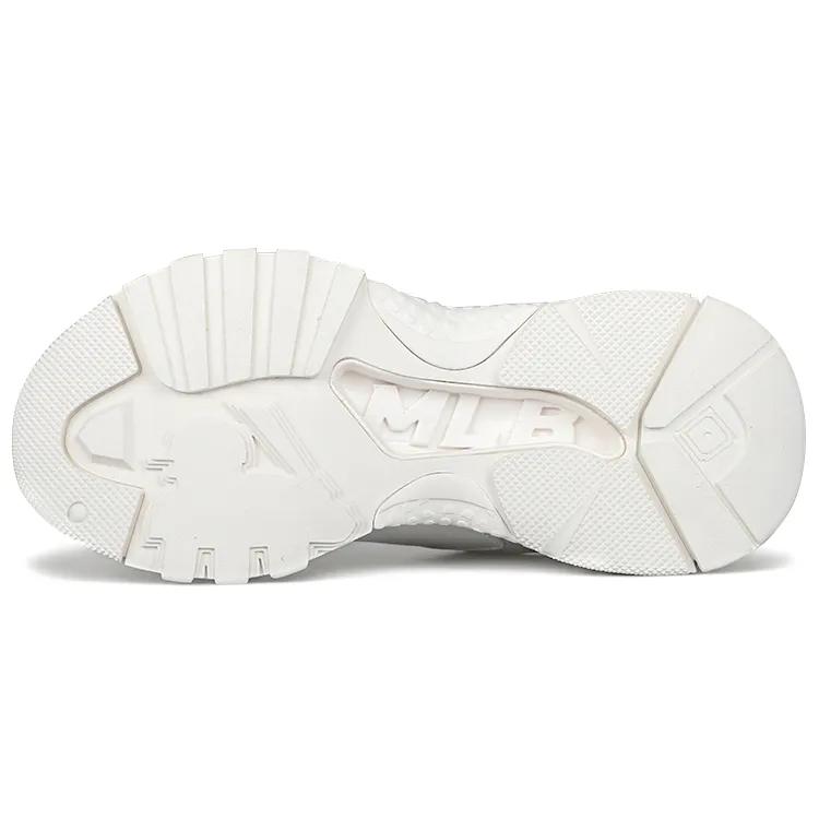 MLB Big Ball Chunky Shock Absorbers Slip Resistant Abrasion Resistant Low top Chunky Sneakers Unisex White (Unisex) Chunky Sneakers