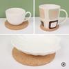 Non-Slip Cork Coaster Natural Wooden Cup Mat Heat Insulation Pads Tea Coffee Mug Drinks Holder Table Decor Accessories