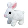 Electric Figurine Plush Toy Bunny Doll Feedable Stuffed Animals for Birthday Gift, Play House