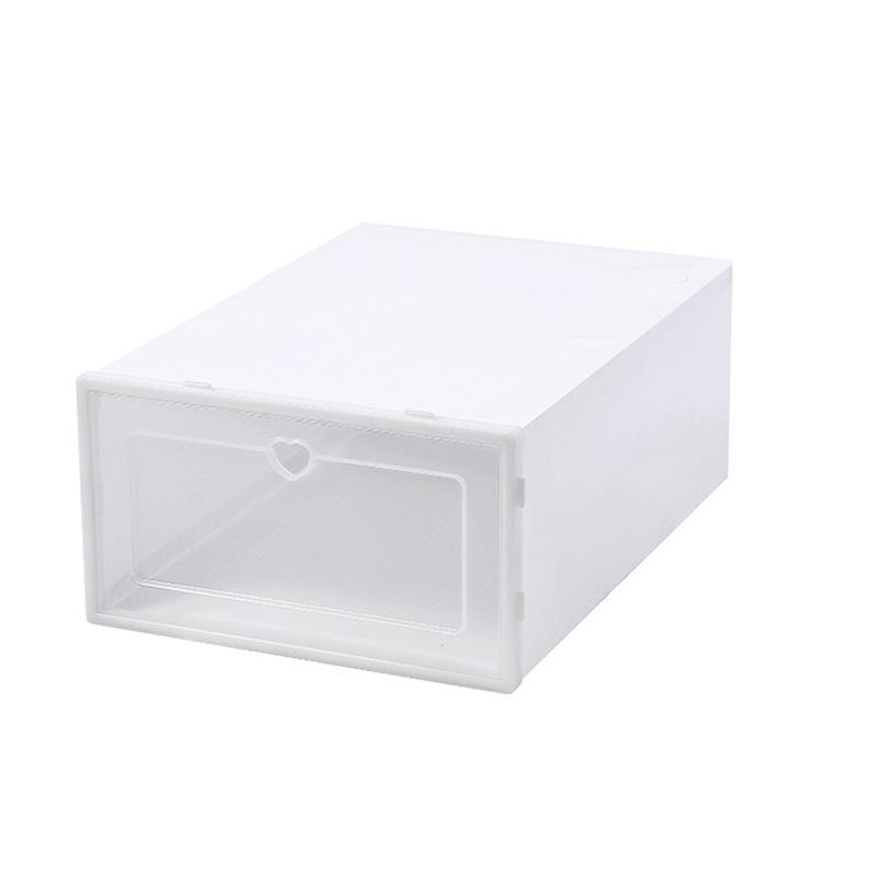 Stackable Japanese-Style Plastic Shoe Storage Box for Student Dormitories