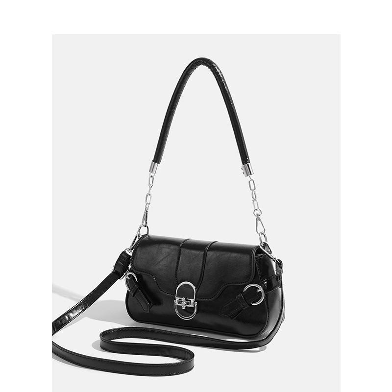 Niche bag women's 2025 new armpit bag Maillard retro shoulder bag high-end fashion commuter messenger bag