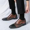 Brand de Modă Stil Italian Pantofi Bărbați Confort Talpă de Cauciuc Pantof Afaceri Birou Pantofi Formale din Piele pentru Bărbați Încălțăminte de Banchet