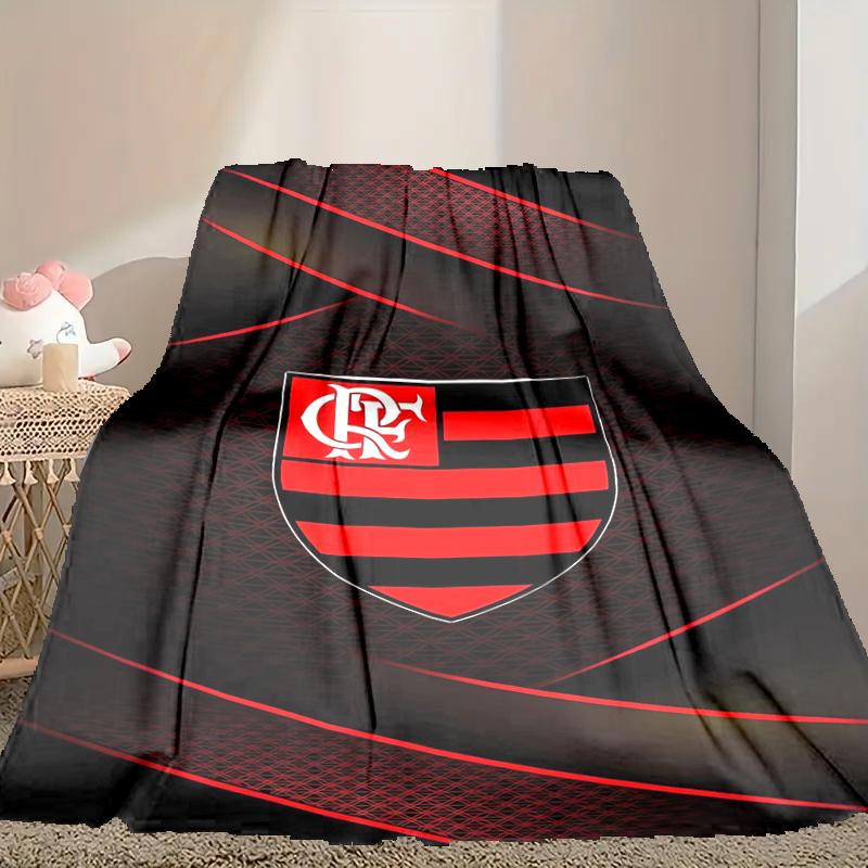 [1 Stk. Rangers FC Decke] Ganzjahresdecke - Gemütliche Decke für Sofa Couch Heimdekoration, Digital bedruckte Nickerchen-Decke