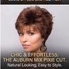 Women's Brown Short Straight Synthetic Wig, Natural Look, Breathable & Comfortable Fit, Low Maintenance for Daily Casual & Everyday Wear