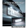 2pcs Car Canbus Error-Free Led License Number Plate Lights White For Kia Optima K5 Optima Hybrid Sportage Proceed GT Soul SK3