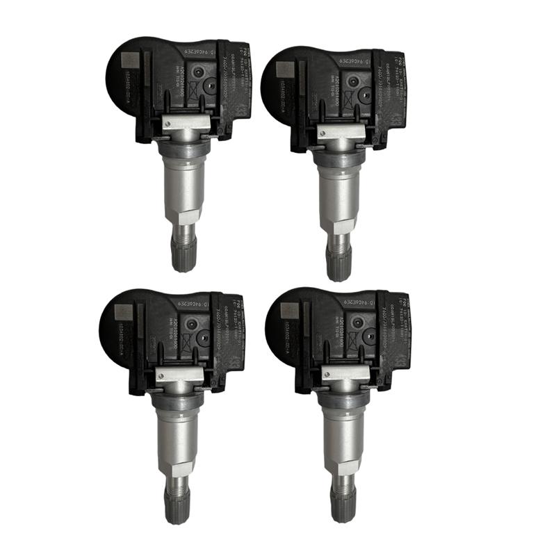Car TPMS Tire Pressure Sensor 4Pcs Pack 103460200A 1034602-00-A For Tesla Model 3 Model S X(2015- 2025) Tyre Sensor 433Mhz