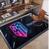 Personalized Crystal Velvet Carpet Atletico Madrid FC Pattern Non Slip Floor Rug